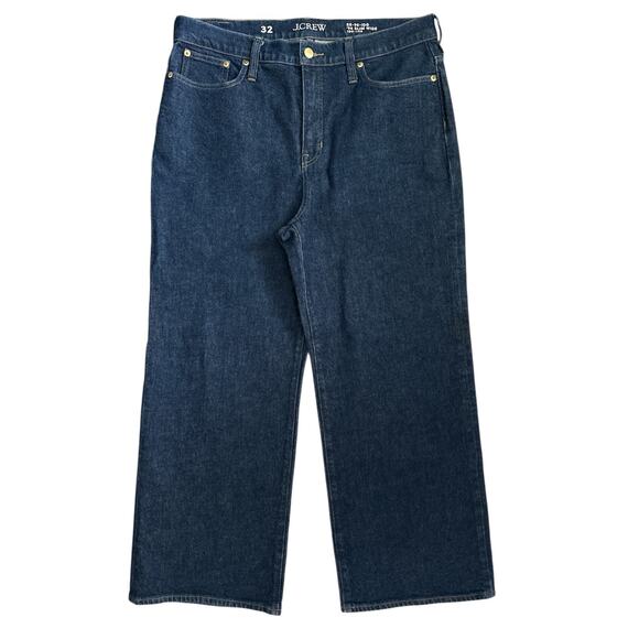 J.‎ Crew Plus ‘96 Slim-Wide Leg in Resin Rinse Jean Size 32 - Picture 6 of 9